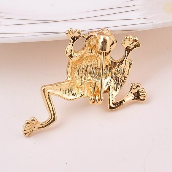 Frog Brooch - Picture 4 of 6